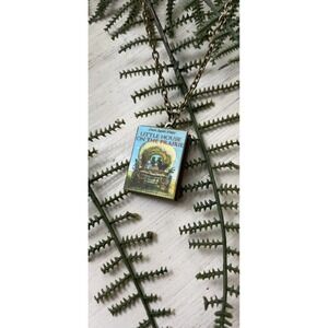Little House on the Prairie Tv Show Book Laura Ingalls Wilder Necklace locket